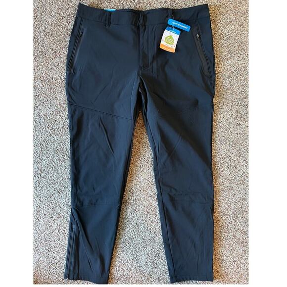 Men's Columbia Omni Shield Active Pant, Zip Ankle, 38 Long, Taper, NWT, Tech - Picture 1 of 13